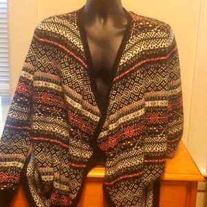 Torrid Drape-Front Open Sweater